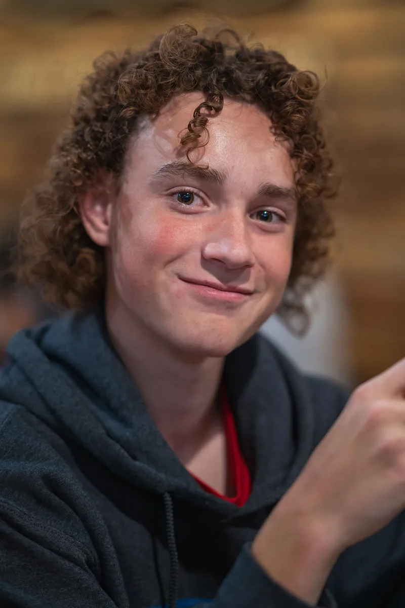 Teen boy portrait, candid indoor photography Southern California