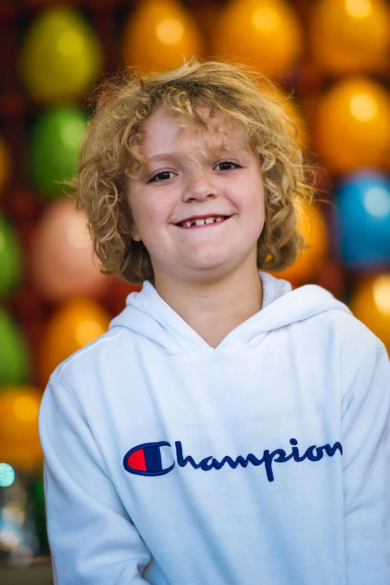 Child portrait with colorful bokeh background — Southern California photography